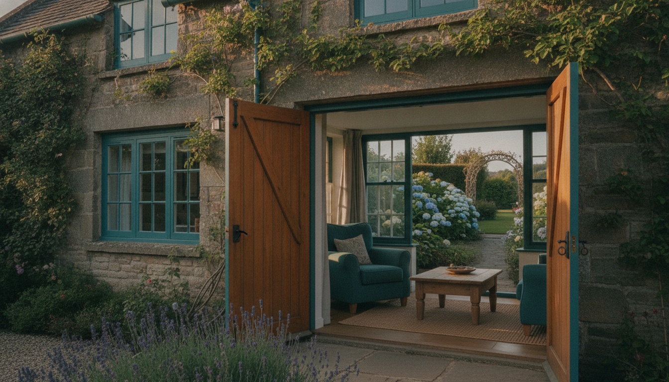 Harmonie parfaite entre intérieur et jardin