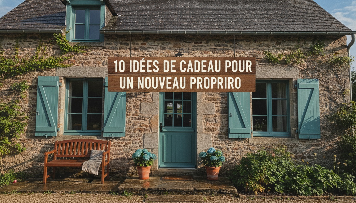 10 idées de cadeau pour un nouveau proprio