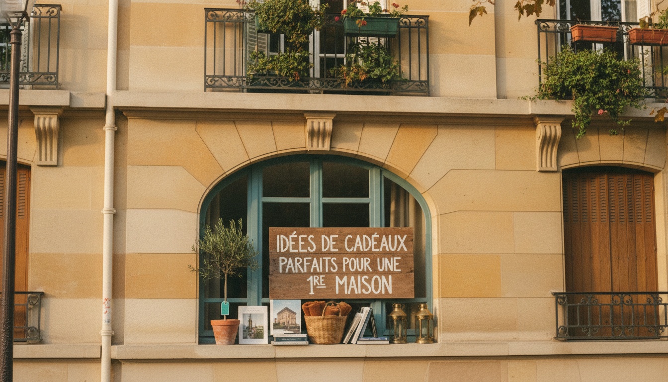 Idées de cadeaux parfaits pour une 1re maison