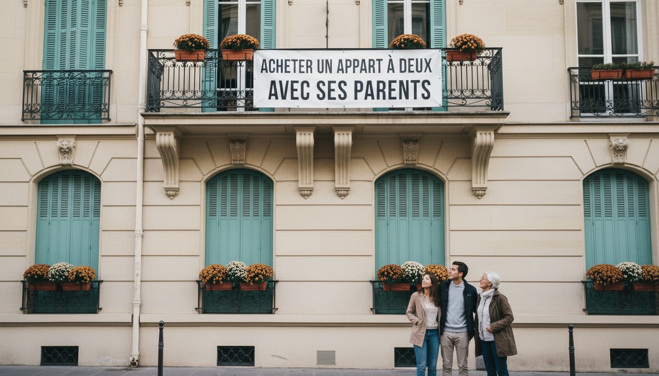 Acheter un appart à deux avec ses parents