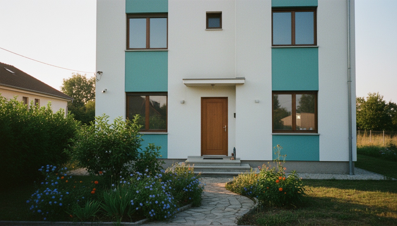 Façades colorées : osez la maison unique