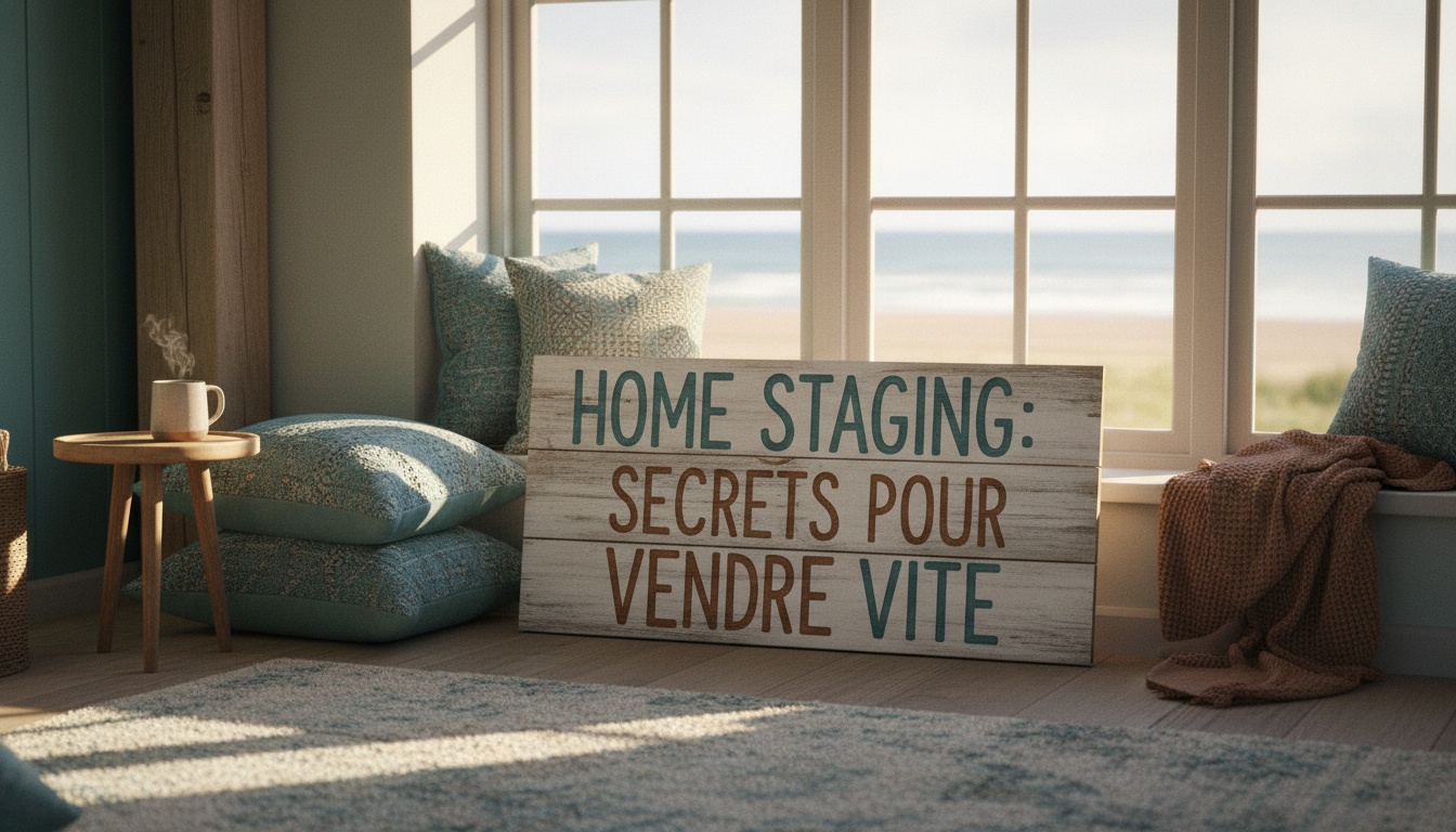 Home staging : secrets pour vendre vite