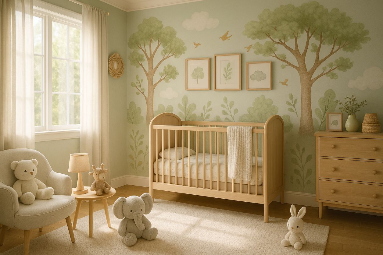 Idées déco chambre bébé tendance 2025