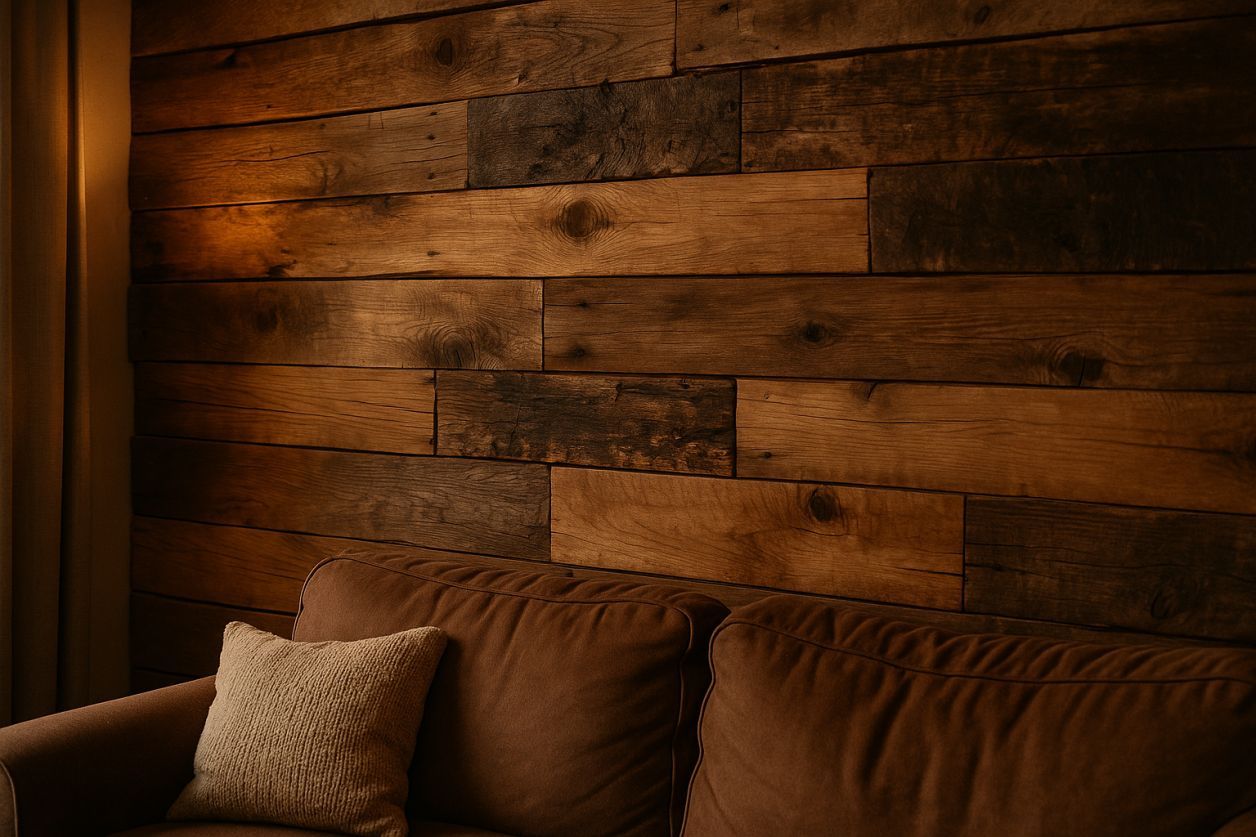 Mur en bois : 7 idées déco qui font effet