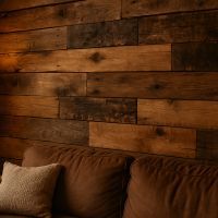 Mur en bois : 7 idées déco qui font effet