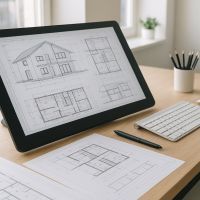 Métier de dessinatrice en architecture