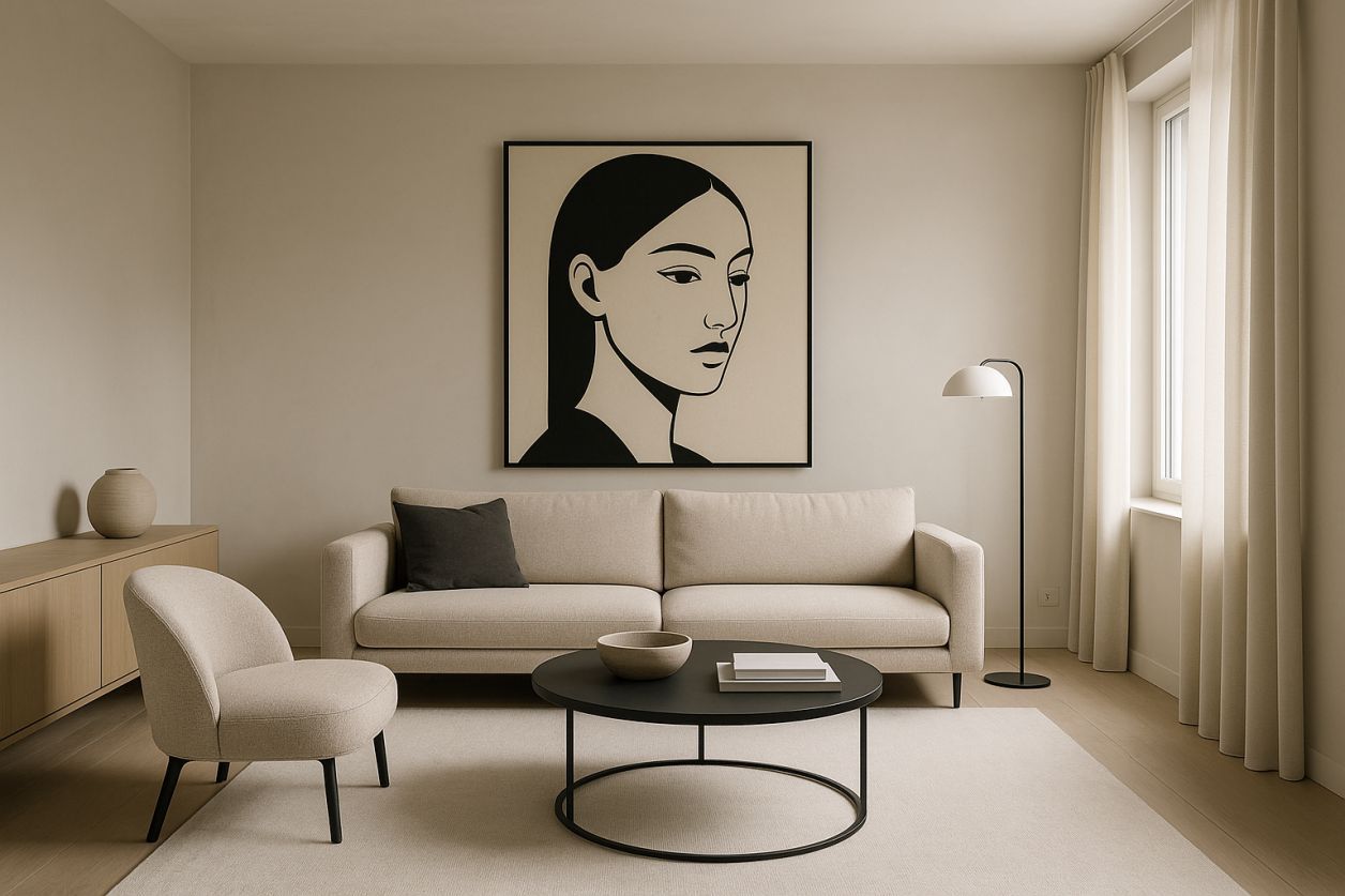 Un portrait déco unique pour votre maison