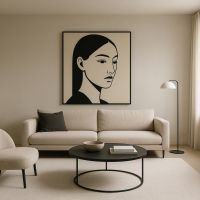 Un portrait déco unique pour votre maison
