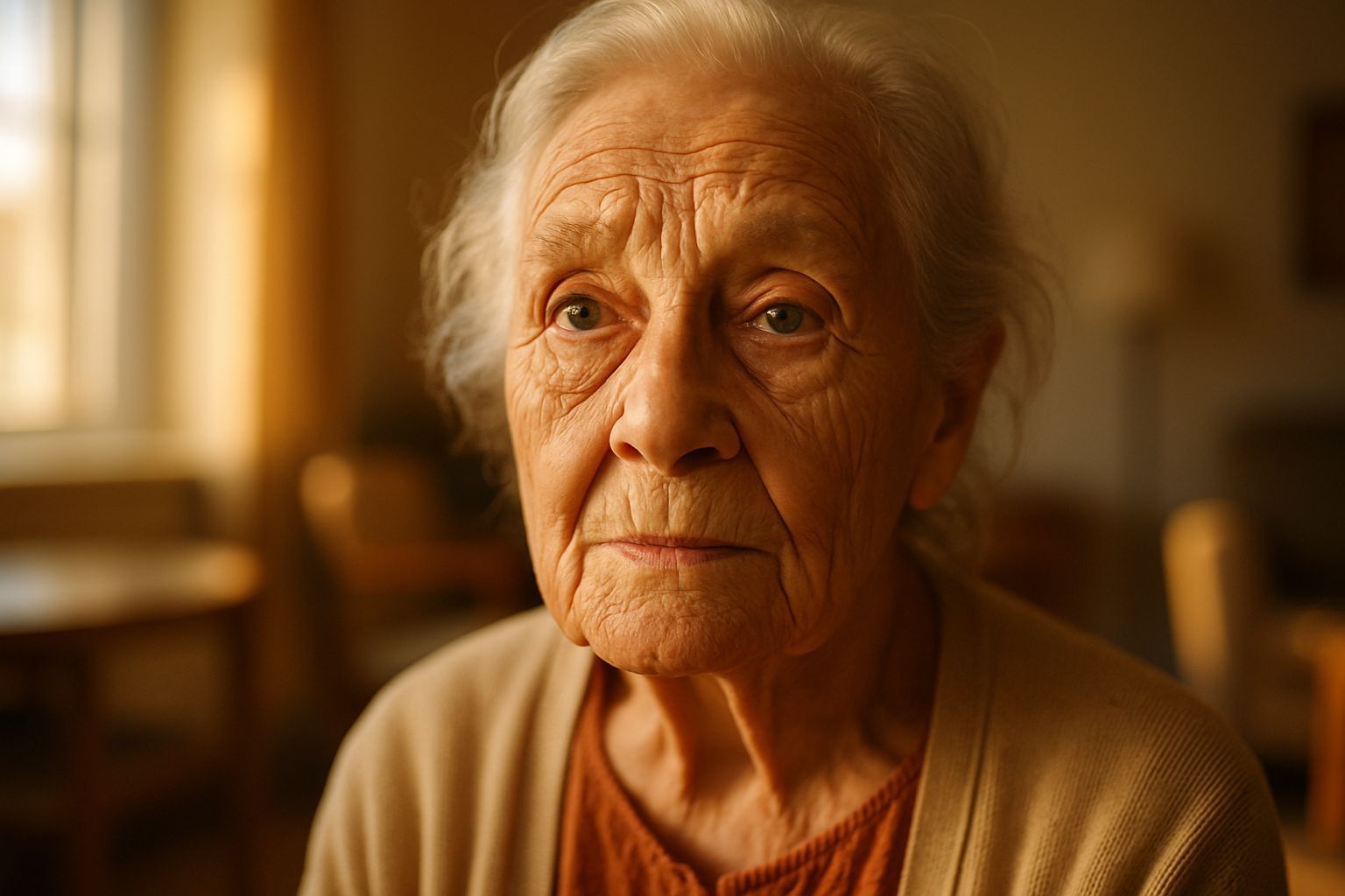 Portraits touchants en maison de retraite