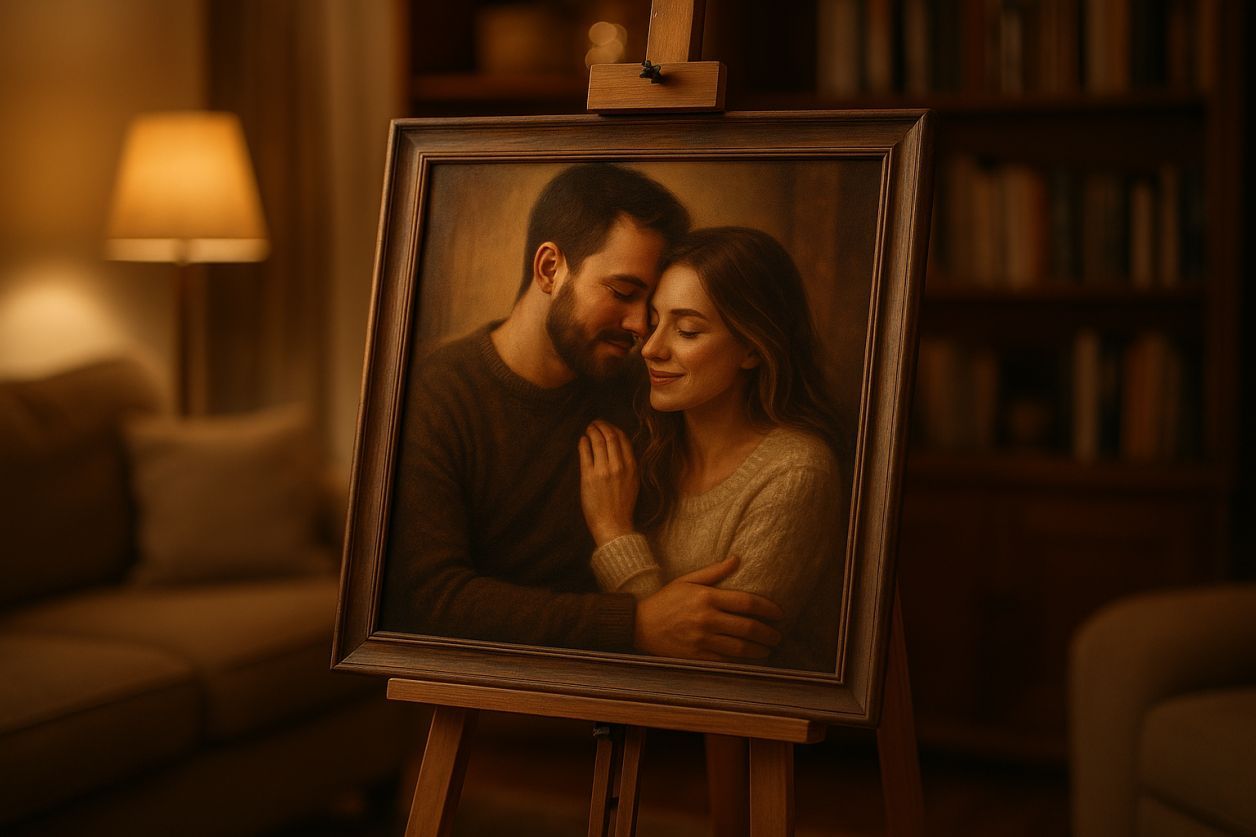Offrez un tableau personnalisé unique