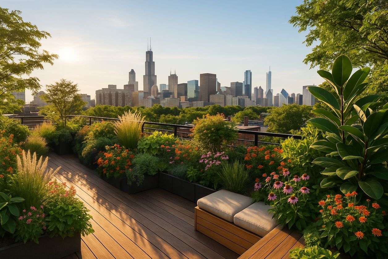 Toit terrasse : 7 avantages insoupçonnés