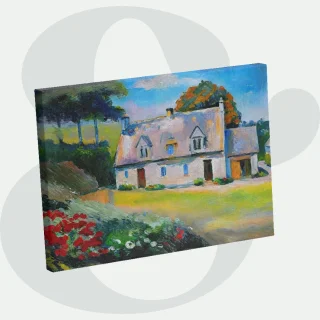 painting Tableau personnalisé style crayons de couleur